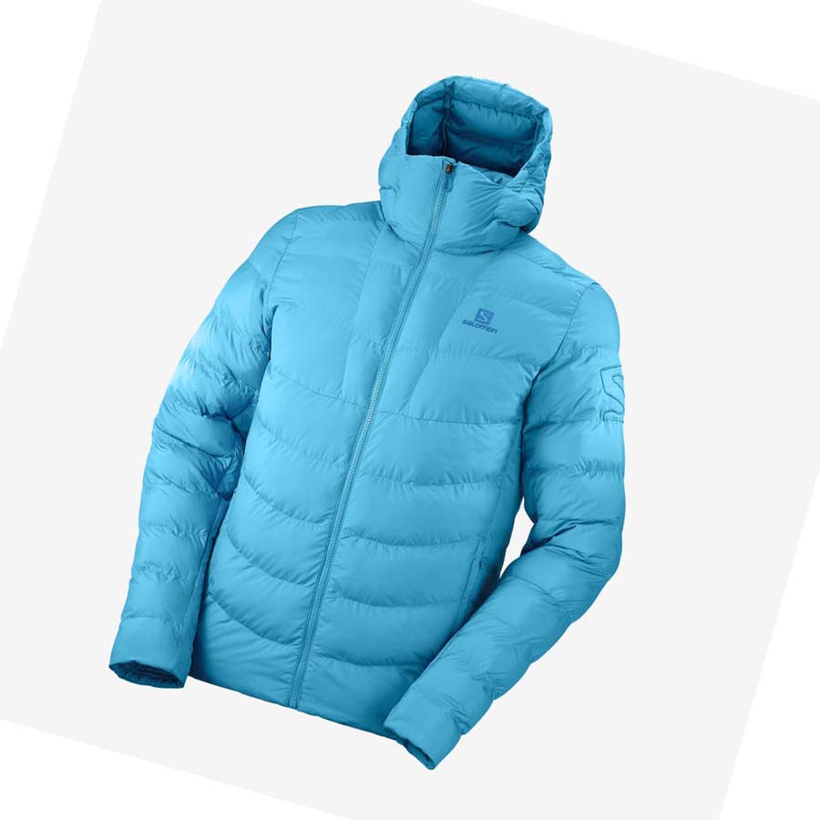 Salomon ESSENTIAL XWARM INSULATED Kabát Férfi Kék | HU 2311GSO